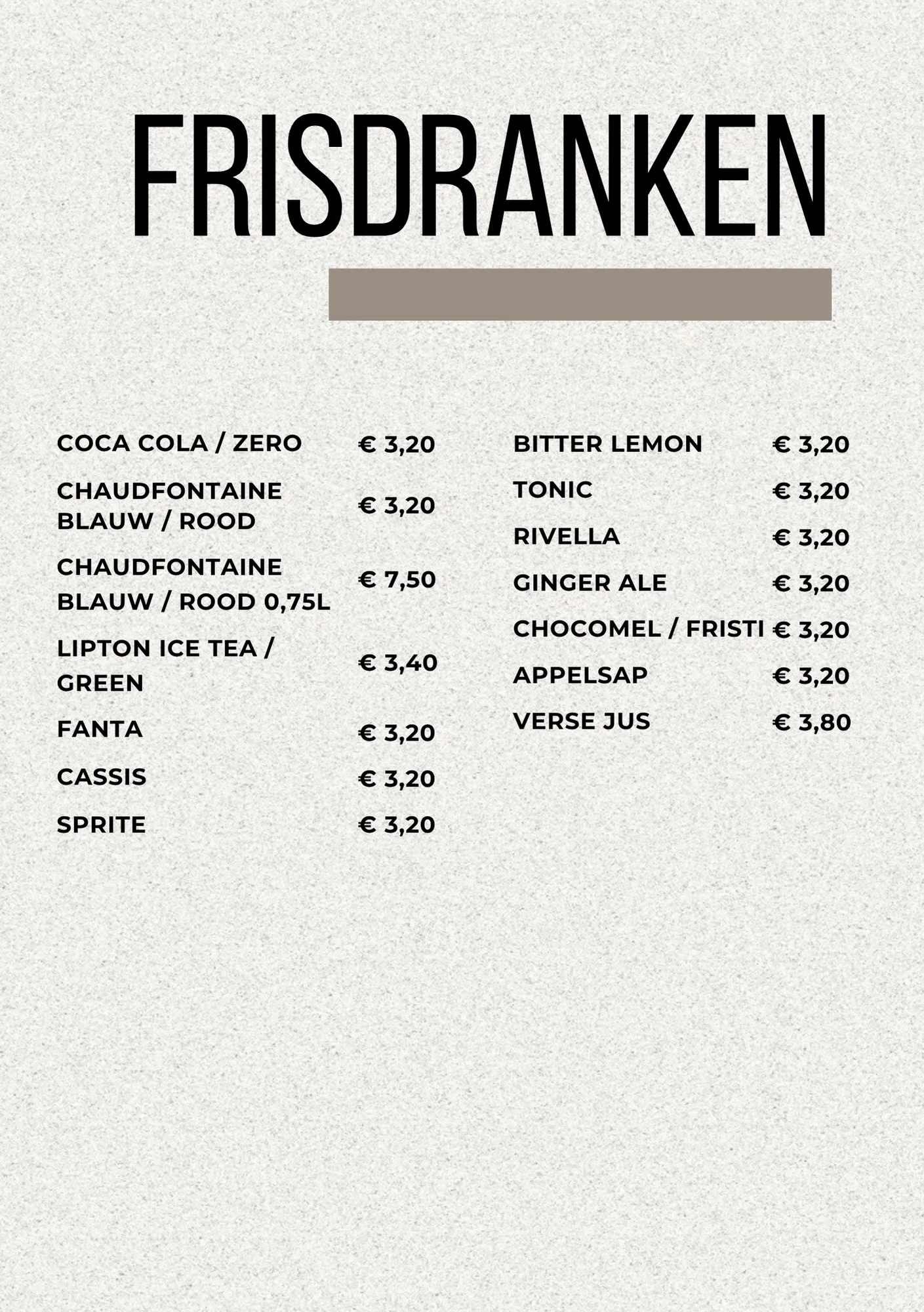 Frisdranken
